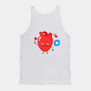 Red Heart Tank Top